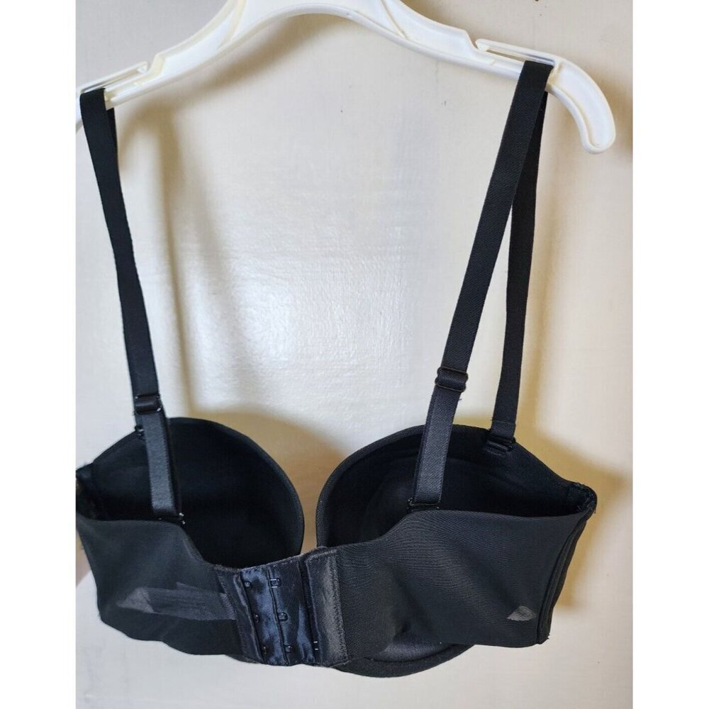 New Auden Women's Black Underwire Lightly Line Bra Adjustable Straps Size 36B - Picture 4 of 4
